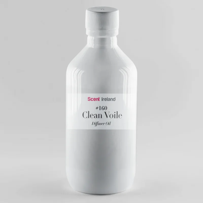 Clean Voile clean modern home fragrance with lemon sage and soft woody notes