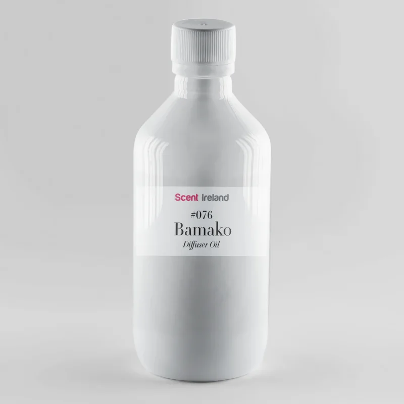 Bamako fresh citrus diffuser fragrance oil with bergamot lemon and clean musky notes