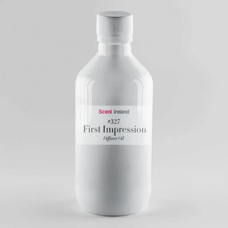 First Impression clean fresh diffuser fragrance with mint lavender and warm woody notes