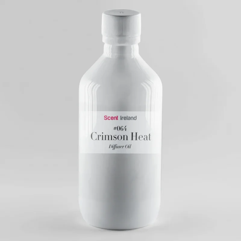 Crimson Heat oriental spicy diffuser fragrance oil with warm spice and vanilla notes