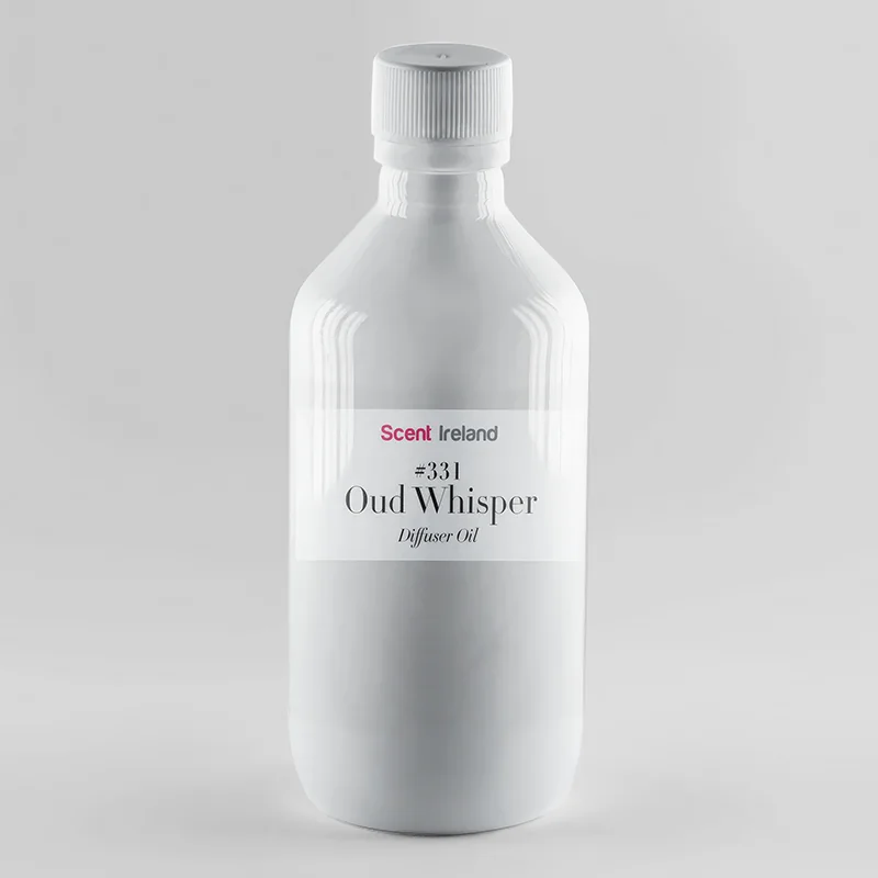 Oud wood fragrance oil with smoky Arabian oud, sandalwood and amber notes